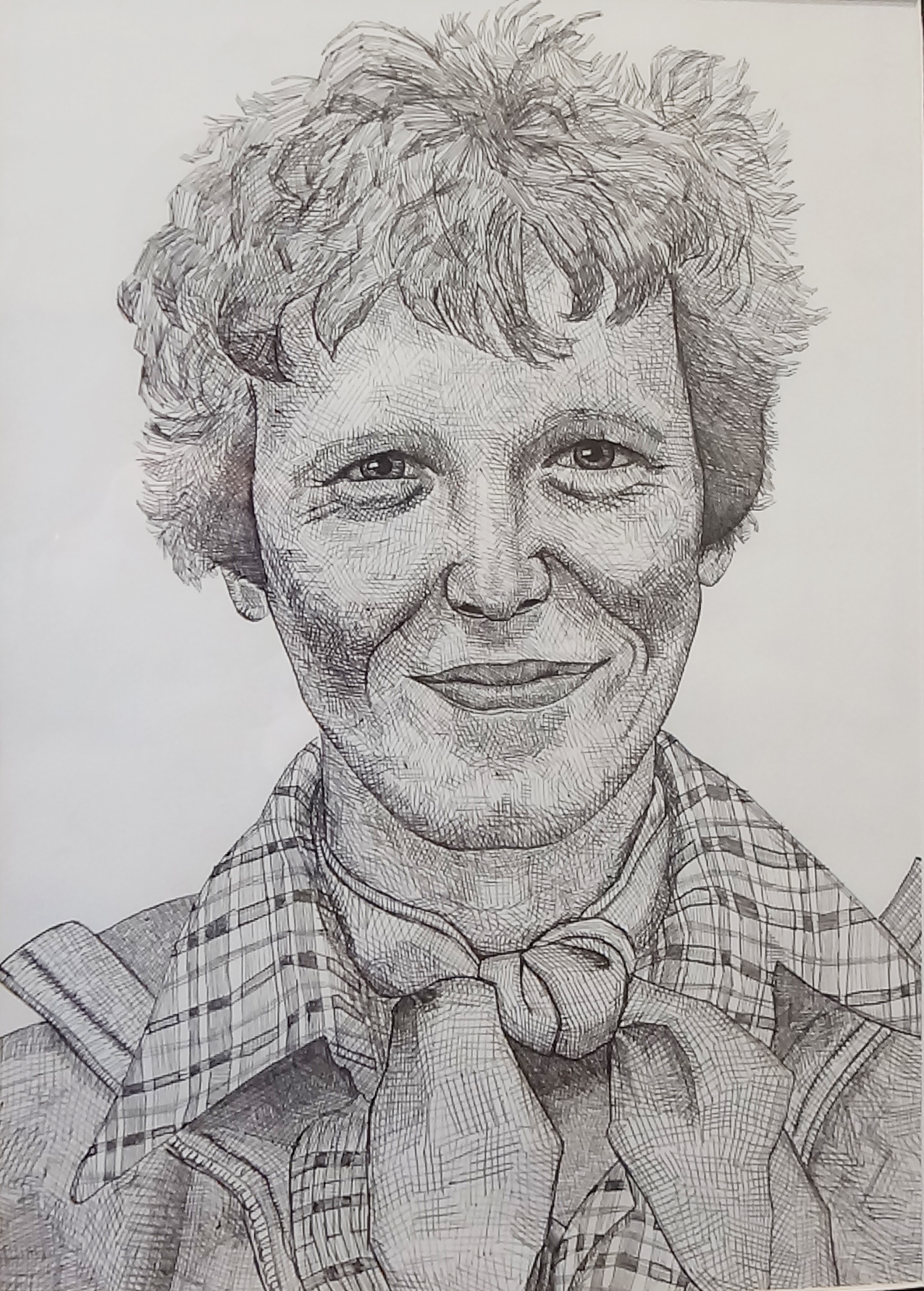 Aviator Amelia Earhart by Antonette Bartletti