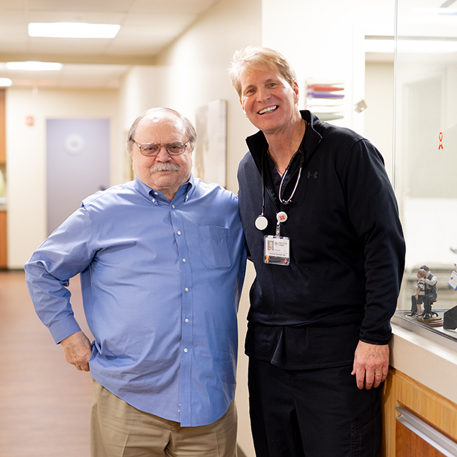 FranK Vala and Mike Sheedy, MD