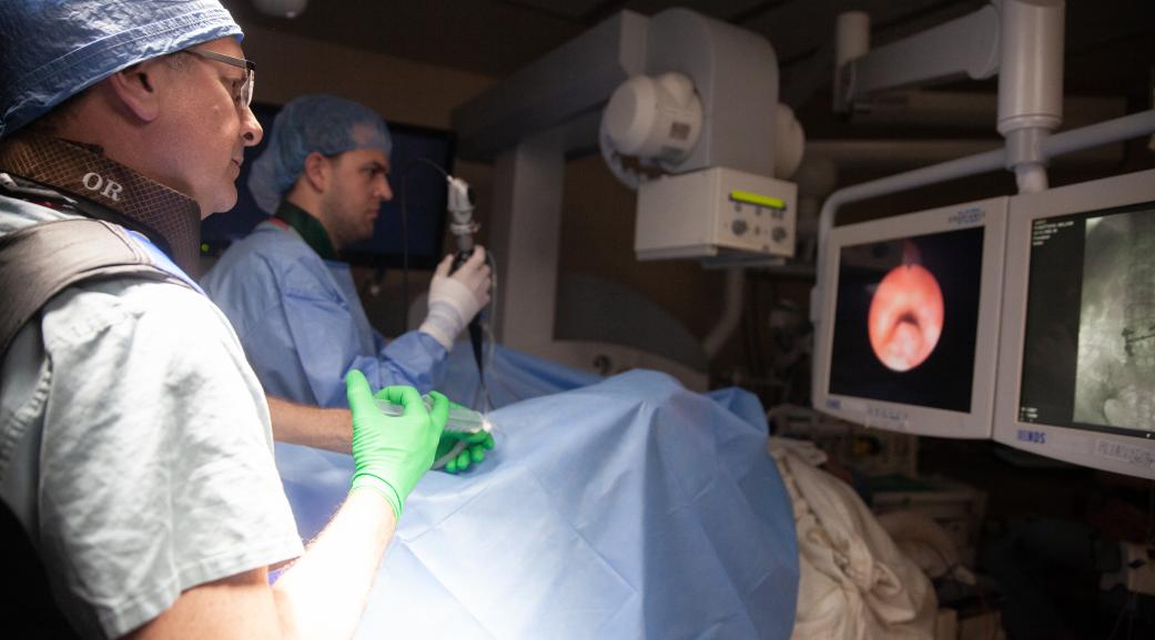 Surgeons operating photo