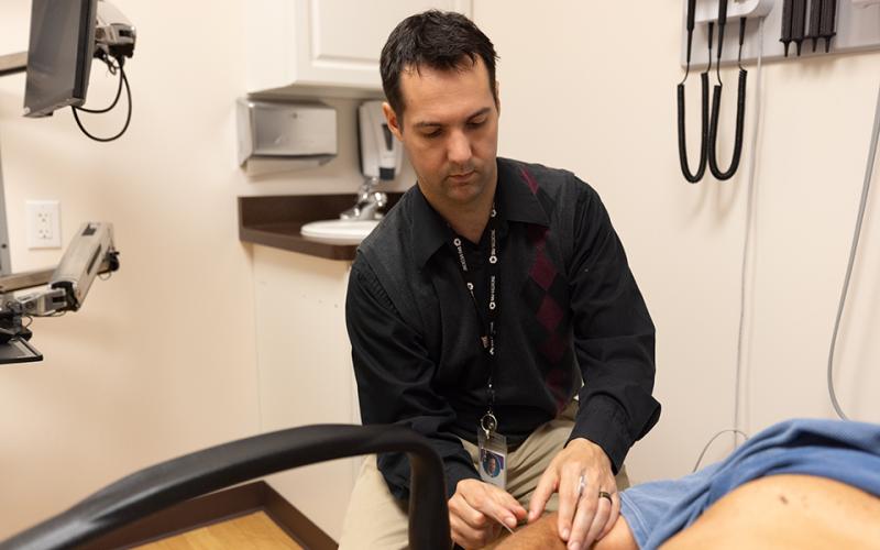 Corry Meyers in clinic