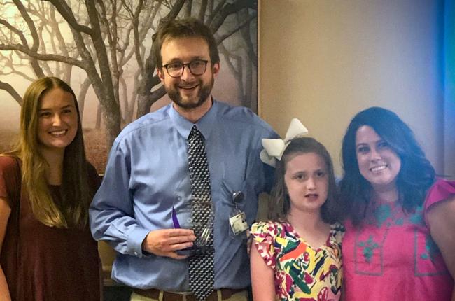 Eubanks family - Mentor award
