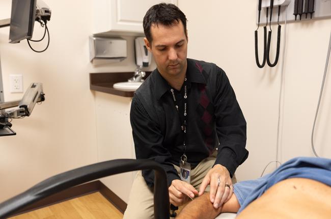 Corry Meyers in clinic