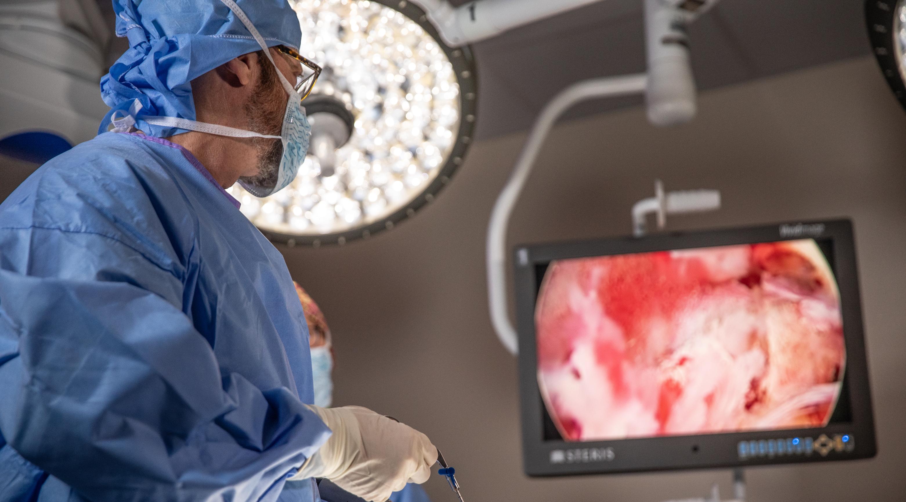 Bruce Frankel in the OR