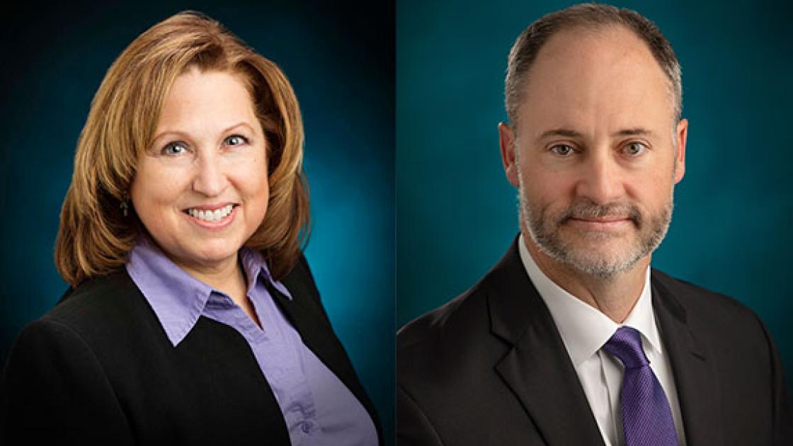 Mary Dobbins and Christopher McDowell