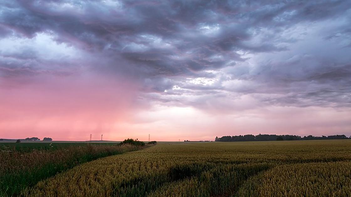 rural storm field