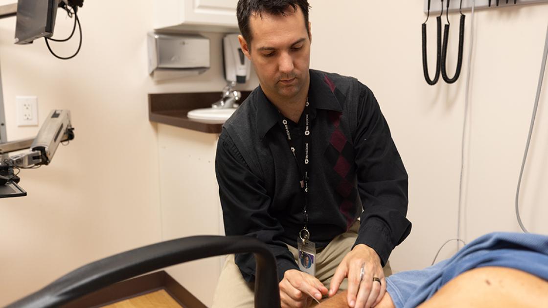 Corry Meyers in clinic