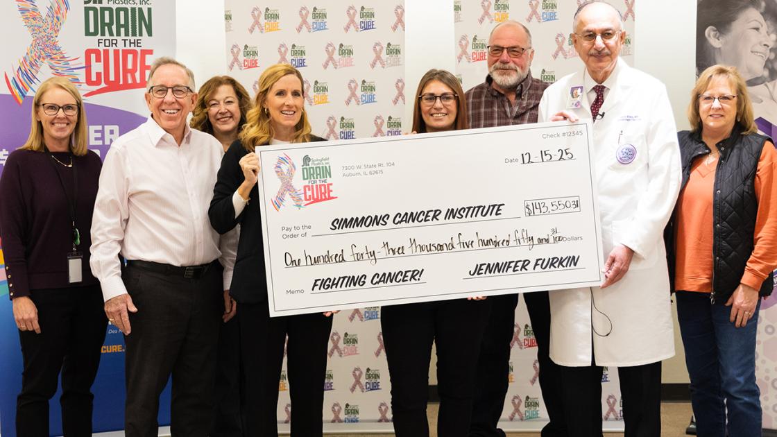 Drain for the Cure check presentation