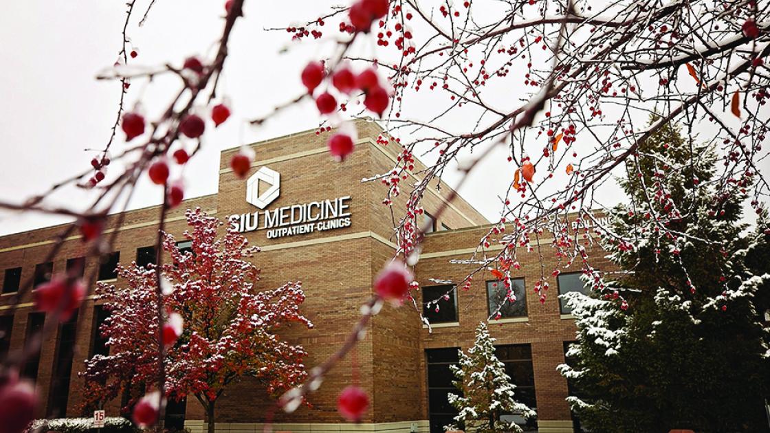 Moy Clinic Building in winter