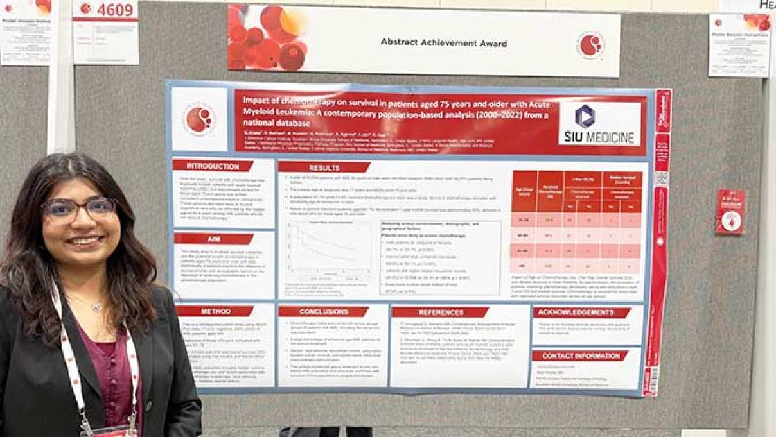 Dr. Noor Khalid, abstract achievement award