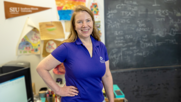 Dr. Judy Davie in her lab