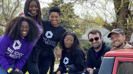 Medical Students at Student Day of Service