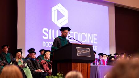 Image of SIU DMSc Class of 2023 Hooding Ceremony
