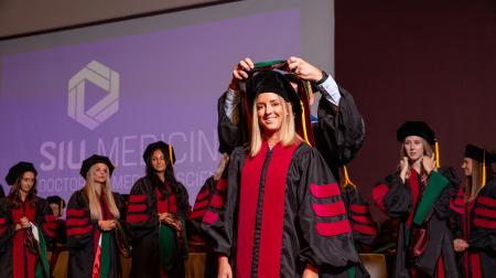 Image of SIU DMSc Class of 2023 Hooding Ceremony