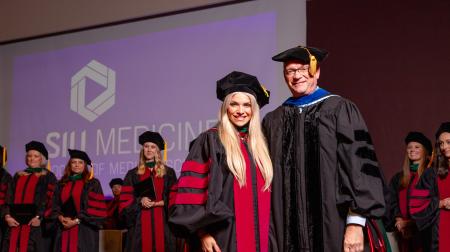 Image of SIU DMSc Class of 2023 Hooding Ceremony