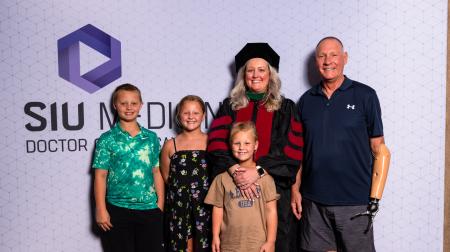 Image of SIU DMSc Class of 2023 Hooding Ceremony