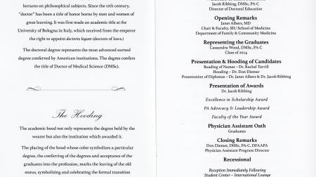 Hooding Ceremony 2024