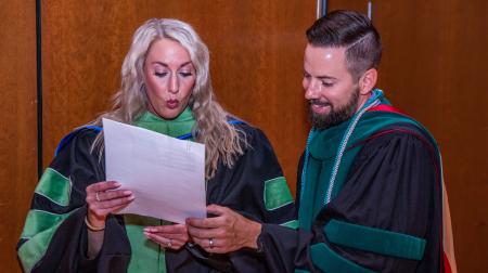 SIU DMSc Hooding Ceremony 2025