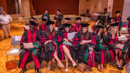 SIU DMSc Hooding Ceremony 2025