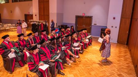 SIU DMSc Hooding Ceremony 2025