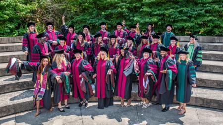 SIU DMSc Hooding Ceremony 2025