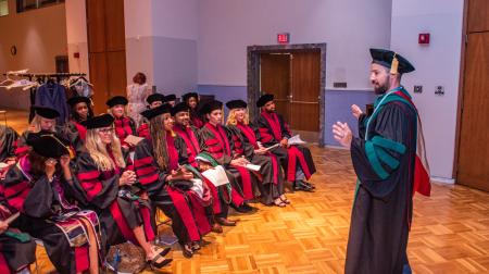 SIU DMSc Hooding Ceremony 2025