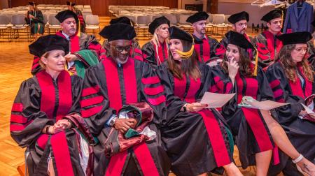 SIU DMSc Hooding Ceremony 2025