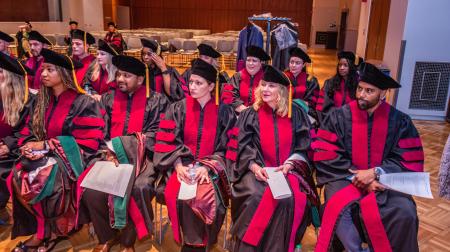 SIU DMSc Hooding Ceremony 2025