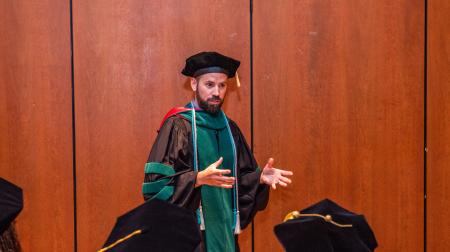 SIU DMSc Hooding Ceremony 2025