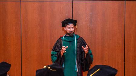 SIU DMSc Hooding Ceremony 2025