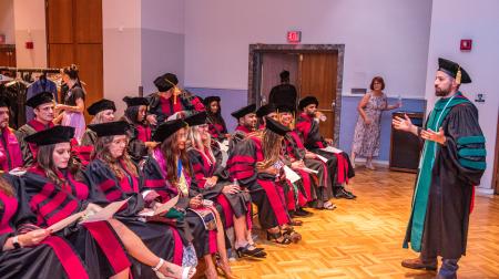 SIU DMSc Hooding Ceremony 2025