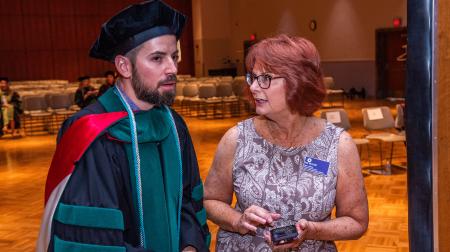 SIU DMSc Hooding Ceremony 2025