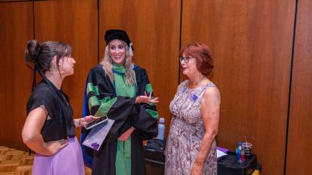 SIU DMSc Hooding Ceremony 2025