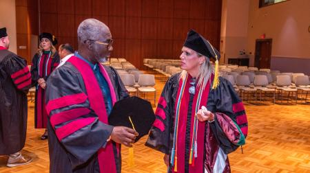 SIU DMSc Hooding Ceremony 2025