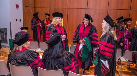 SIU DMSc Hooding Ceremony 2025