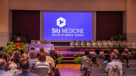 SIU DMSc Hooding Ceremony 2025