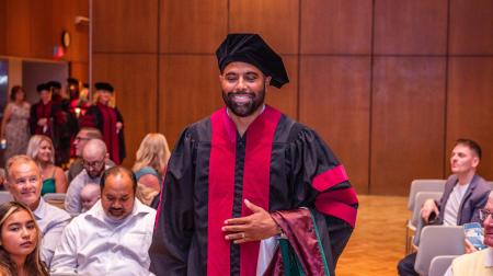 SIU DMSc Hooding Ceremony 2025