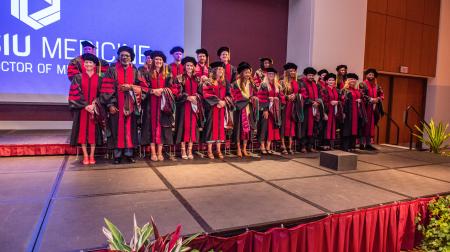 SIU DMSc Hooding Ceremony 2025