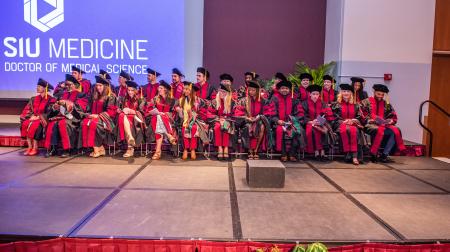 SIU DMSc Hooding Ceremony 2025