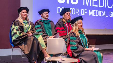 SIU DMSc Hooding Ceremony 2025