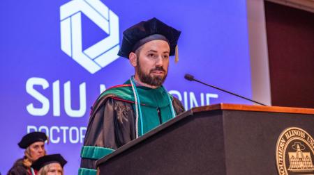 SIU DMSc Hooding Ceremony 2025