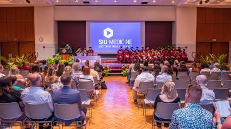 SIU DMSc Hooding Ceremony 2025