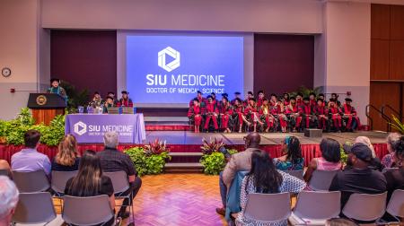 SIU DMSc Hooding Ceremony 2025