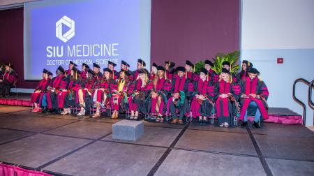 SIU DMSc Hooding Ceremony 2025