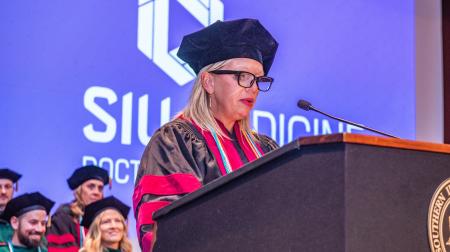 SIU DMSc Hooding Ceremony 2025