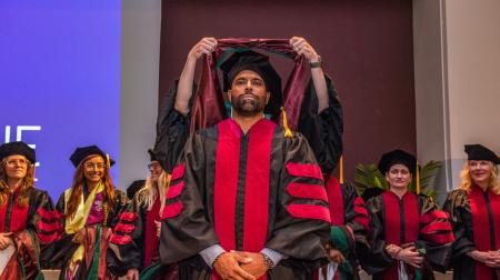 SIU DMSc Hooding Ceremony 2025