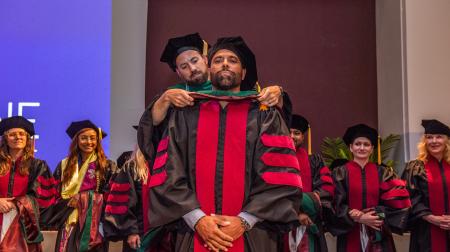 SIU DMSc Hooding Ceremony 2025