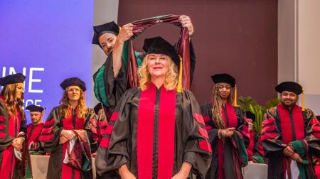 SIU DMSc Hooding Ceremony 2025