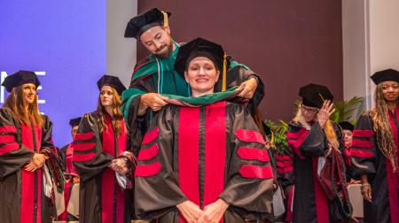 SIU DMSc Hooding Ceremony 2025