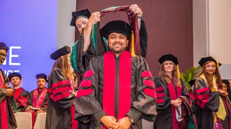 SIU DMSc Hooding Ceremony 2025