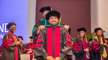 SIU DMSc Hooding Ceremony 2025